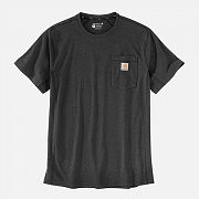 (104616) 포스 포켓 반팔티 CARBON HEATHER